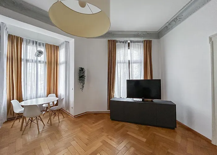 Apartmán Altbau-flair, Trendviertel, 2p, Wifi, Modern, Fahrstuhl Chemnitz (Saská Kamenice)