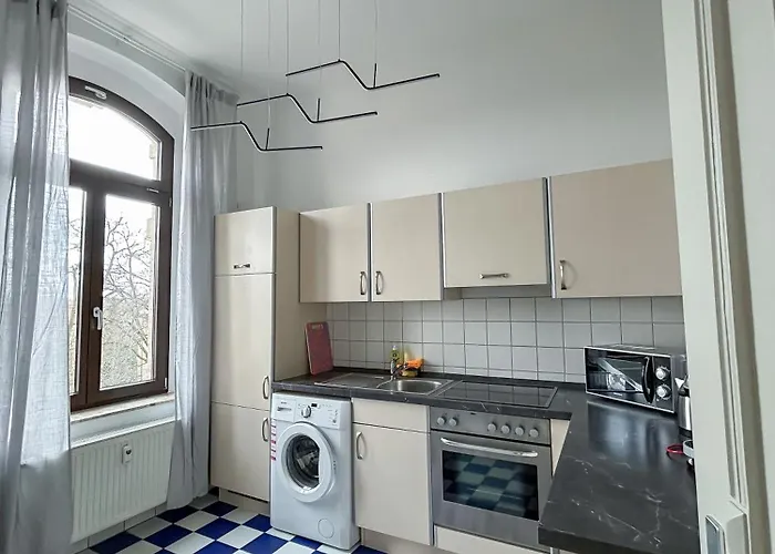 Altbau-flair, Trendviertel, 2p, Wifi, Modern, Fahrstuhl Apartmán